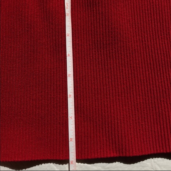 Cherry red Tube top cropped - Picture 5 of 6